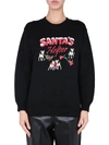 Philosophy Di Lorenzo Serafini Santa's Helper Print Jumper In Nero