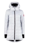 Canada Goose Ellison Light Grey Quilted Shell Jacket In Grey