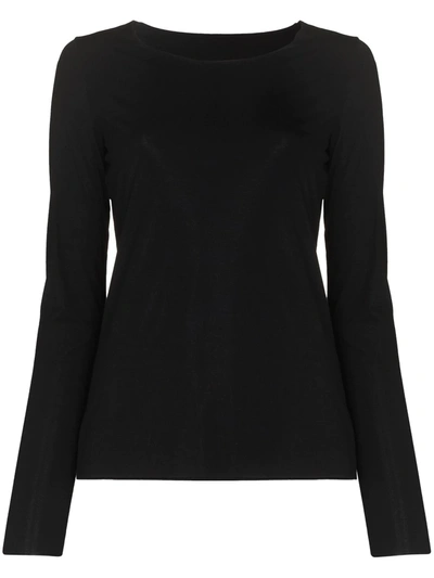Wolford Pure Black Jersey Top