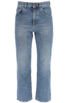 SAINT LAURENT LOW-RISE JEANS