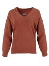 Co Oversized Cashmere Knit Crewneck Sweater