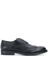 TOD'S WINGTIP MONOGRAM BROGUES