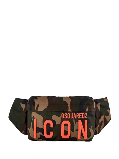 Dsquared2 Kids Bum Bag For For Boys And For Girls In Green