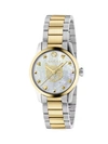 GUCCI WOMEN'S G-TIMELESS ICONIC STAINLESS STEEL MOTHER-OF-PEARL WATCH,400012990721