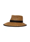 Eric Javits 'sun Crest' Packable Hybrid Fedora Visor - Beige