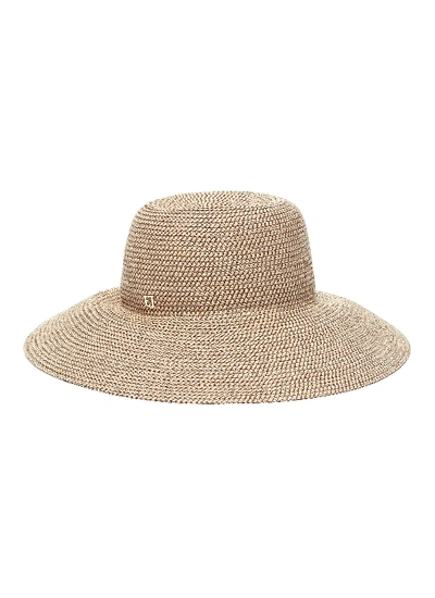 Eric Javits 'hampton' Wide Brim Squishee® Hat In Bark