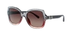Coach Burgundy Grey Gradient Butterfly Ladies Sunglasses Hc8295f 5620e2 56 In Burgundy Grey Gradient