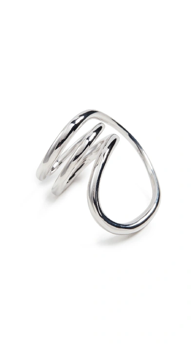 Charlotte Chesnais Ribbon Sterling-silver Ring
