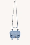 Rebecca Minkoff Stella Mini Satchel Crossbody In Cement Blue