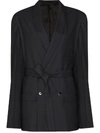 LEMAIRE BELTED DOUBLE-BREASTED BLAZER