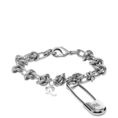 アクセサリー RAF SIMONS KNOT CHARM BRACELET Knot Charm Bracelet - Silver – Feature