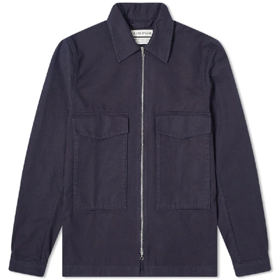 A Kind Of Guise Lir Overshirt In Blue