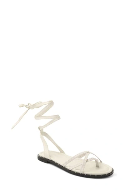 Bcbgeneration Zillo Gladiator Sandal In Pearl Leather