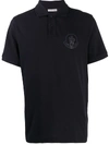 MONCLER LOGO-PRINT POLO SHIRT