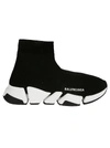 BALENCIAGA LOGO SOCK SNEAKERS,11487832