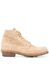 VISVIM LACE-UP ANKLE BOOTS