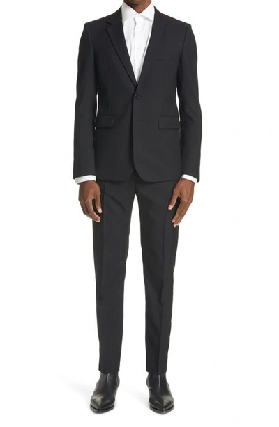 Saint Laurent Saint L Au Rent Men's  Black Wool Suit