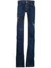 DSQUARED2 BOOTCUT DISTRESSED JEANS