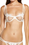 Bluebella Nova Open Cup Bra In Ivory