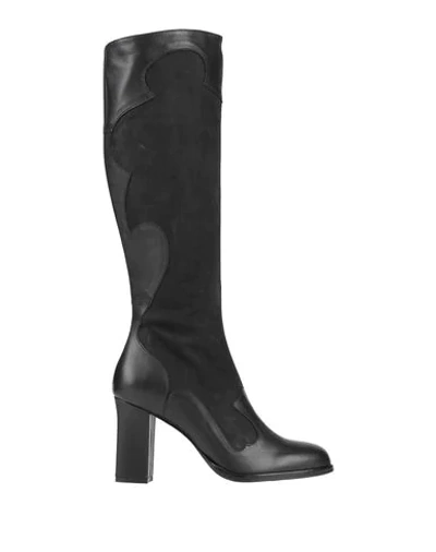 Moschino Cheap And Chic Boots In Black
