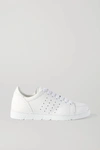 LOEWE TEXTURED-LEATHER SNEAKERS