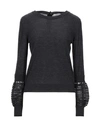 Ballantyne Sweaters In Steel Grey