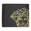 VERSACE VERSACE BLACK POP MEDUSA BIFOLD WALLET