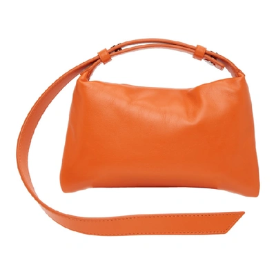 Simon Miller Mini Puffin Bag In Fire Orange