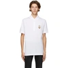 DOLCE & GABBANA WHITE DNA POLO