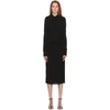 HELMUT LANG BLACK POLO DRESS