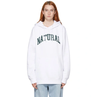Museum Of Peace And Quiet White 'natural' Hoodie