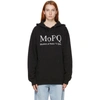 MUSEUM OF PEACE AND QUIET BLACK 'MOPQ' HOODIE