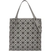 BAO BAO ISSEY MIYAKE BAO BAO ISSEY MIYAKE GREY MINI GLOSS PRISM TOTE
