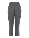 STELLA MCCARTNEY STELLA MCCARTNEY CLAIRE GREY WOOL PANTS