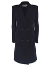 VALENTINO DOUBLE-BREASTED COAT IN BLUE