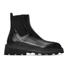 A-COLD-WALL* BLACK OXFORD CHELSEA BOOTS