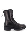 P.A.R.O.S.H BITSHOE COMBAT BOOTS IN BLACK