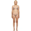 Burberry Cobb Vintage Check Two-piece Swimsuit In Brown