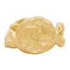 Alighieri The Wasteland 24kt Gold-vermeil Ring In Gold