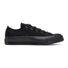 CONVERSE BLACK CHUCK 70 LOW SNEAKERS