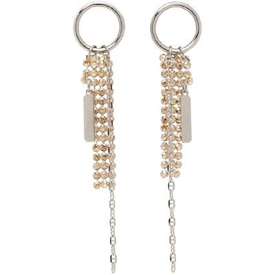 Justine Clenquet Silver Kay Earrings In Palladium