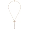 JUSTINE CLENQUET JUSTINE CLENQUET SILVER AND GOLD MEL NECKLACE