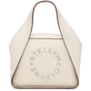 STELLA MCCARTNEY OFF-WHITE SMALL LOGO BAG