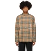 BURBERRY BEIGE COLEFORD SHIRT