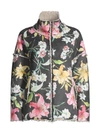 Johnny Was Lillies Zip Sherpa Coat In Multi