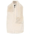 ANN DEMEULEMEESTER REVERSIBLE SHEARLING VEST,P00503162