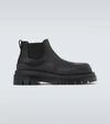 Bottega Veneta Black Low 'the Tire' Chelsea Boots