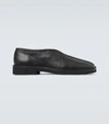 LEMAIRE GRAINED LEATHER SLIP-ON SHOES,P00491638
