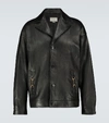 GUCCI LEATHER JACKET,P00494508