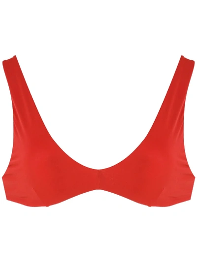 Haight 'top Sport' Bikinioberteil In Red
